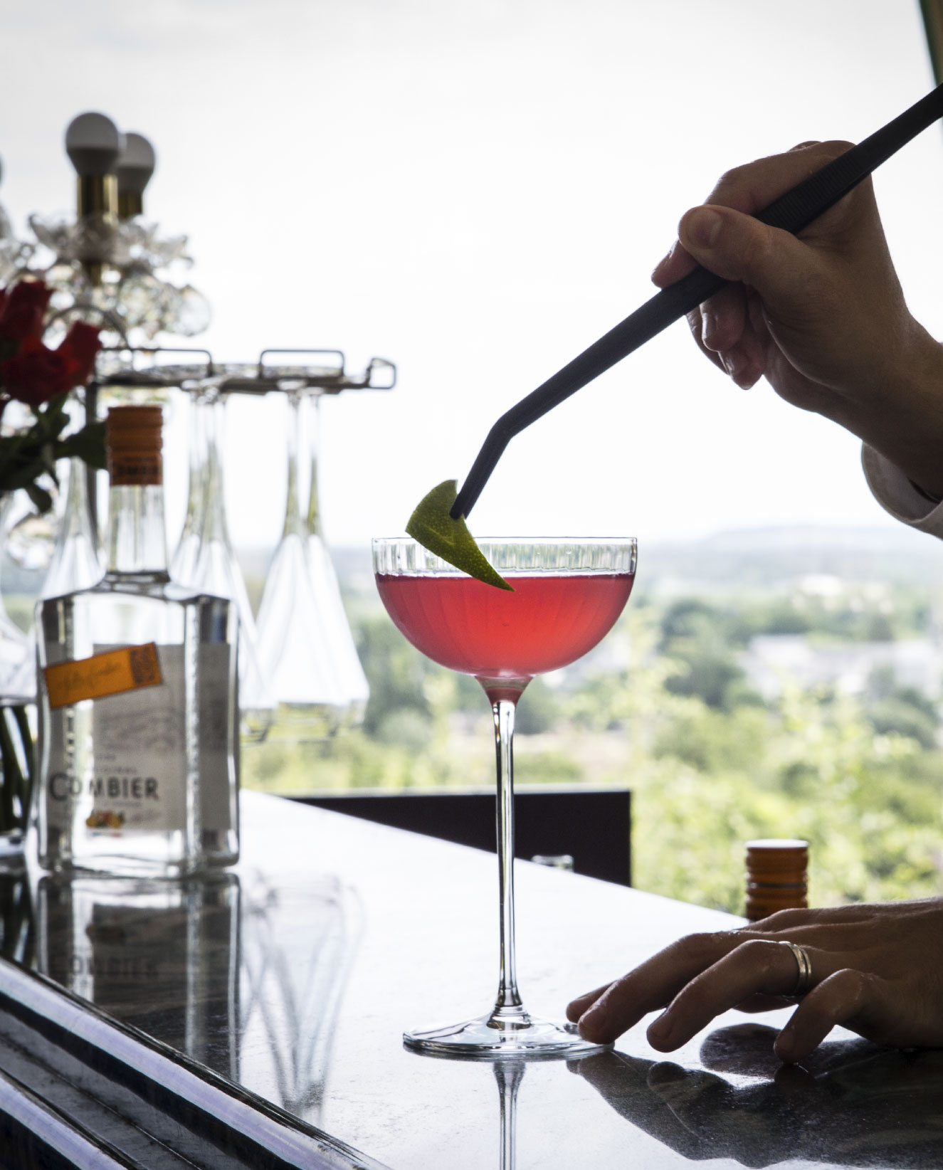 Photo-Combier- Pho to verre de vin d'apéritif